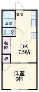スエヒロハイツ【2階】の間取り