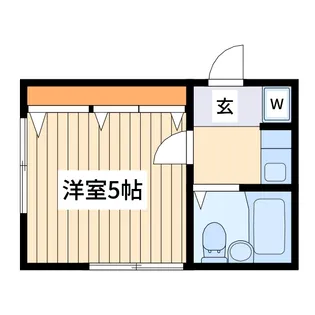 神奈川県相模原市南区相模大野6【アパート】の間取り