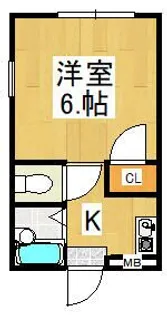 アイビーコート【1階】の間取り