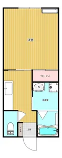 ツインスター博多I【2階】の間取り