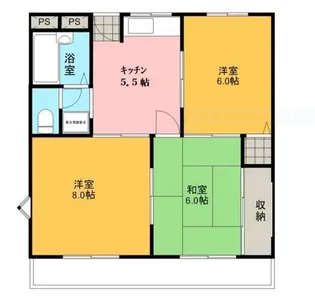 ビバライフ【2階】の間取り