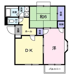 プラティークi【1階】の間取り