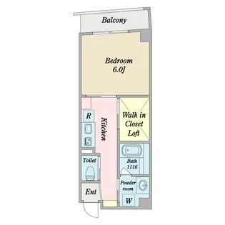 Vert Hills立石【3階】の間取り