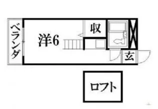 CASA元浜【4階】の間取り