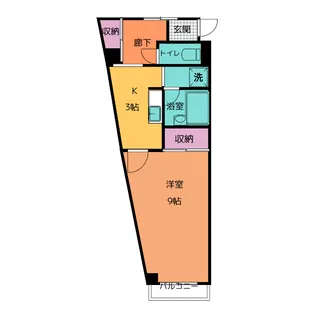 カーサグラツィア【3階】の間取り