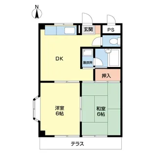 メゾン・イシイ【1階】の間取り