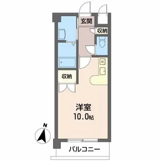 ロイヤル・セフィラ【2階】の間取り