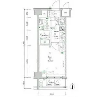 埼玉県川口市西川口2【マンション】の間取り