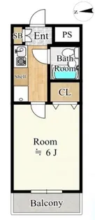 パピヨン大南【3階】の間取り