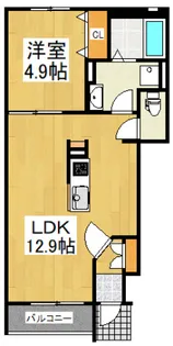 DuraCasa下里【1階】の間取り