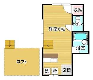ミラノ館【1階】の間取り