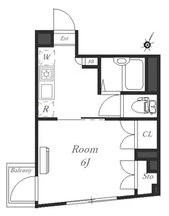 Forest南大塚【3階】の間取り