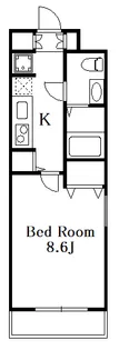 東京都杉並区和田3【マンション】の間取り