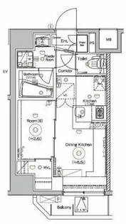 東京都台東区東上野4【マンション】の間取り