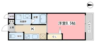 LEI大宅【2階】の間取り
