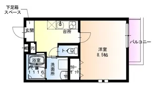 フジパレス堺今池サウス【2階】の間取り
