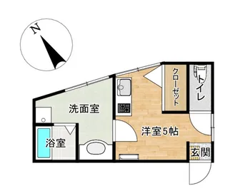 パークアベニュー戸尾【1階】の間取り