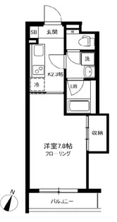 東京都豊島区巣鴨1【マンション】の間取り