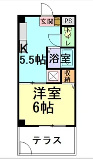 東京都練馬区旭丘1【マンション】の間取り