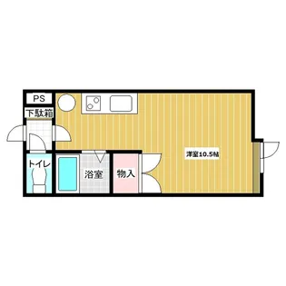 ハイツアクティブ【2階】の間取り