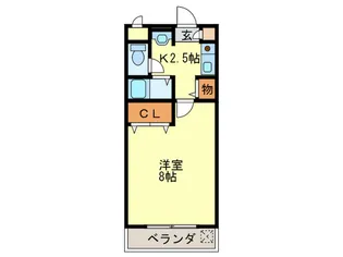 福岡県福岡市南区井尻5【マンション】の間取り