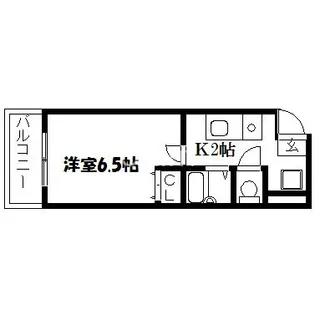 メゾンヒコヤ【2階】の間取り