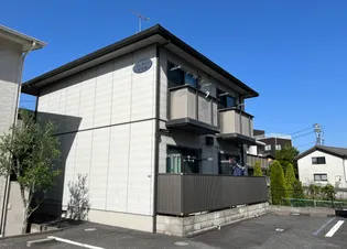 岡山県岡山市北区中井町1【アパート】の外観