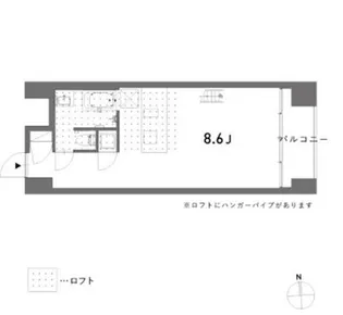 est【4階】の間取り
