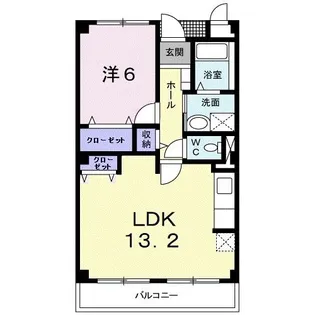 茨城県ひたちなか市高場2【マンション】の間取り