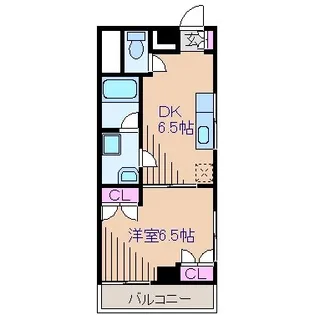 エルシャロン【5階】の間取り