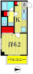 サクシード金町【4階】の間取り