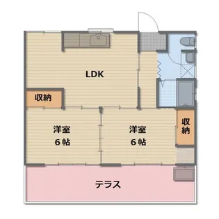 長野県須坂市大字八重森【一戸建】の間取り
