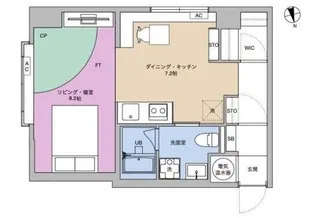 芝マンション【5階】の間取り