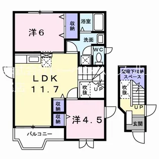キャラバンサライ壱番館【2階】の間取り