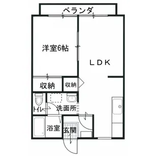 アミスター吉岡1号地【2階】の間取り