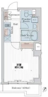 カスタリア三宿【3階】の間取り