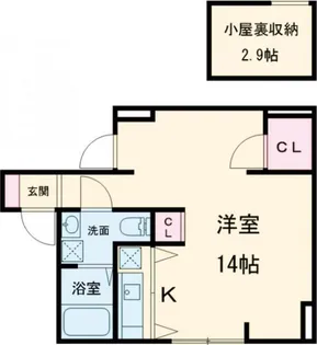 グランニール駒沢大学【3階】の間取り