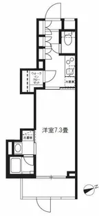 アンベリール墨田II【1階】の間取り