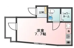 GlanzWing音羽【1階】の間取り