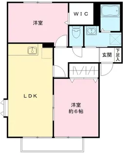 サンラフィーネ B【2階】の間取り