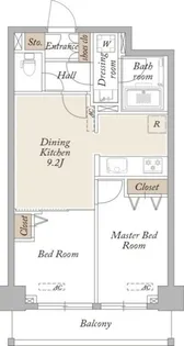 KDXレジデンス梅島【7階】の間取り