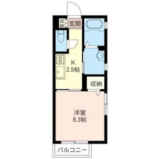 ミ・カーサ横浜羽沢【2階】の間取り