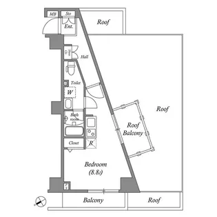 GENOVIA西高島平skygarden【6階】の間取り