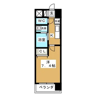 ウェルアップ【3階】の間取り