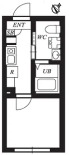 プラチナフォルム東十条II【2階】の間取り