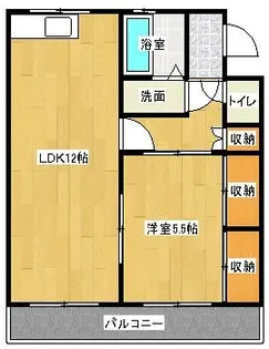 ファミール【1階】の間取り