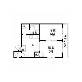 第10ナトリビル【3階】の間取り