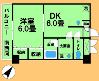 アート・フルベイシス【6階】の間取り