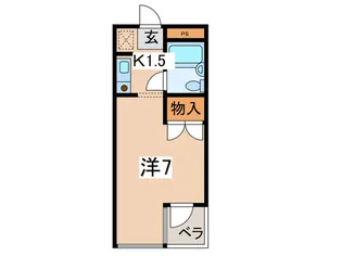 小杉マンション【1階】の間取り