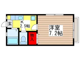 メゾン田原【2階】の間取り